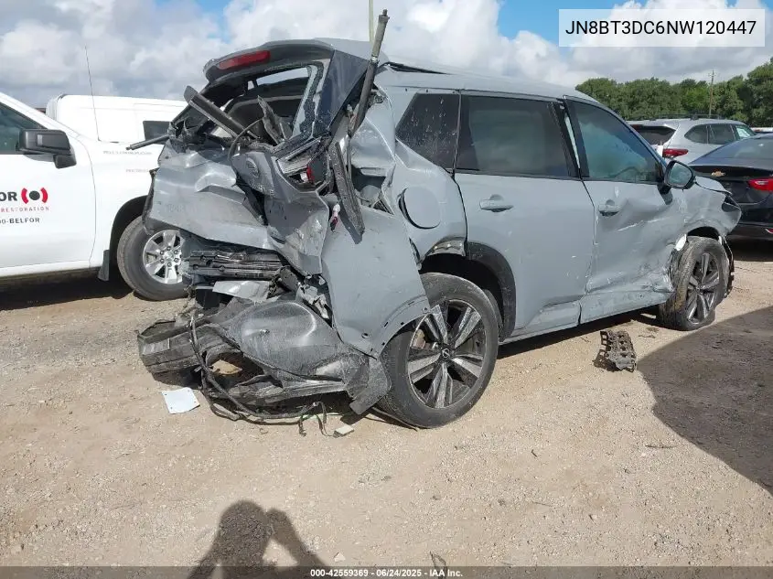 2022 Nissan Rogue Platinum Fwd VIN: JN8BT3DC6NW120447 Lot: 42559369
