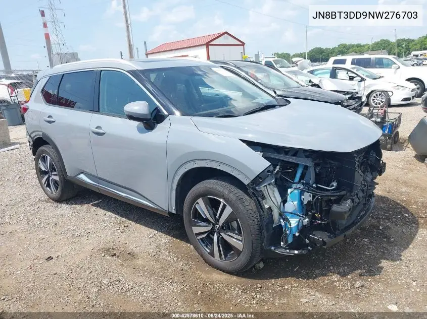 2022 Nissan Rogue Platinum Intelligent Awd VIN: JN8BT3DD9NW276703 Lot: 42578610