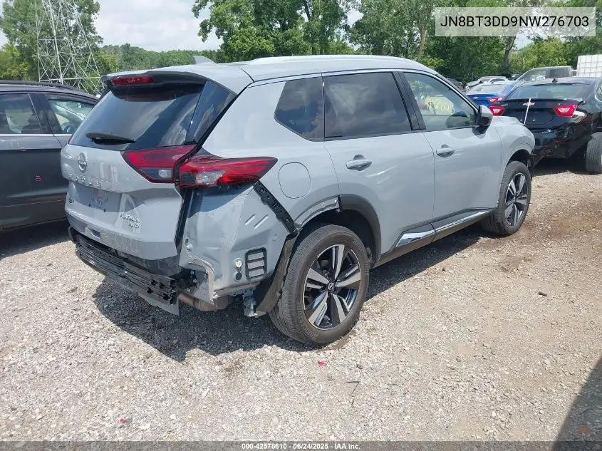 2022 Nissan Rogue Platinum Intelligent Awd VIN: JN8BT3DD9NW276703 Lot: 42578610