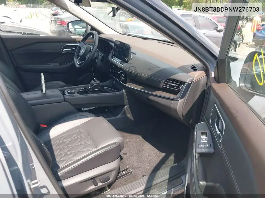 2022 Nissan Rogue Platinum Intelligent Awd VIN: JN8BT3DD9NW276703 Lot: 42578610