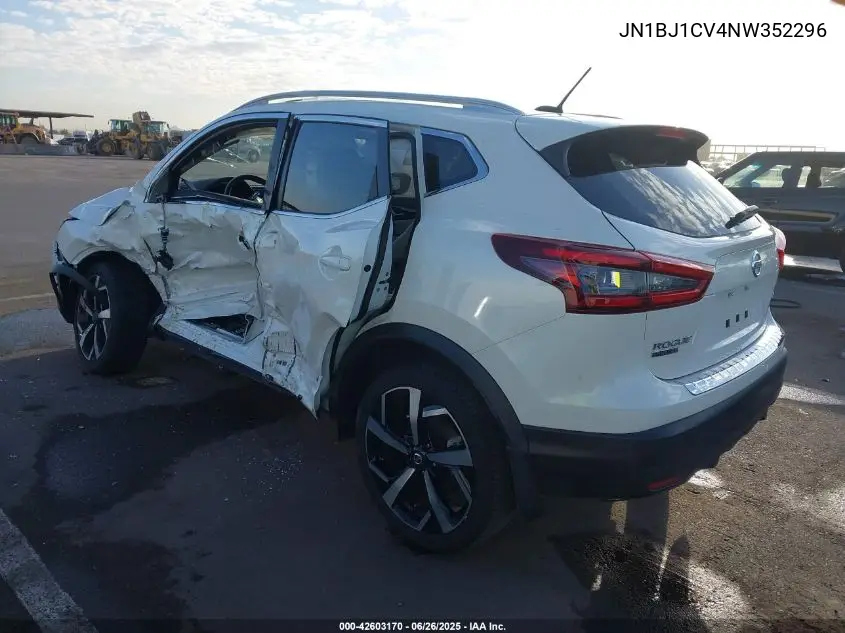 2022 Nissan Rogue Sport Sl VIN: JN1BJ1CV4NW352296 Lot: 42603170