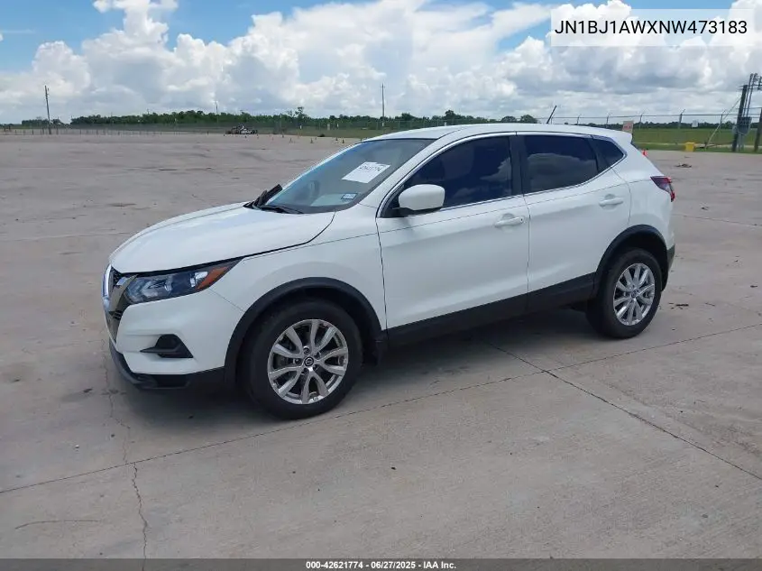 2022 Nissan Rogue Sport S Awd Xtronic Cvt VIN: JN1BJ1AWXNW473183 Lot: 42621774