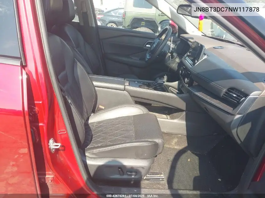 2022 Nissan Rogue Platinum Fwd VIN: JN8BT3DC7NW117878 Lot: 42678261