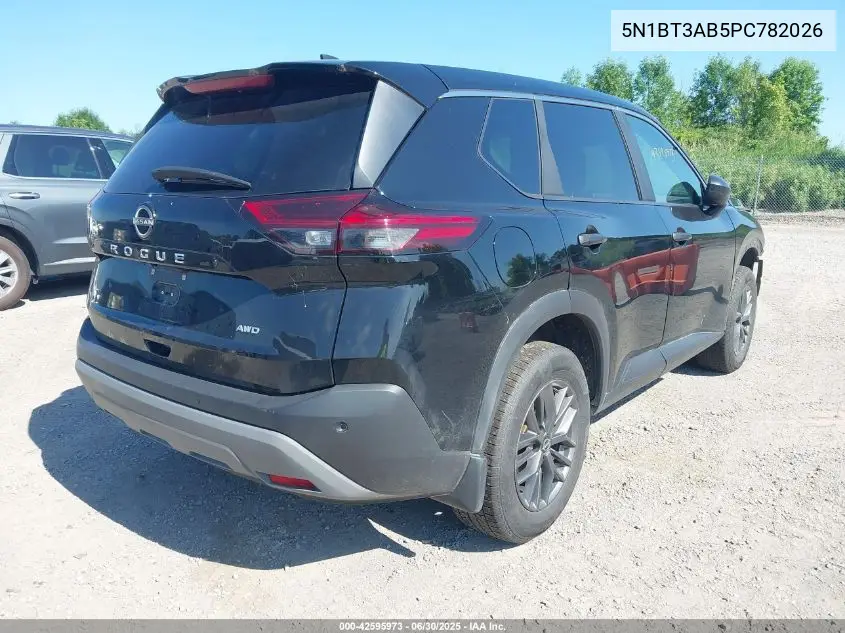 5N1BT3AB5PC782026 2023 Nissan Rogue S Intelligent Awd