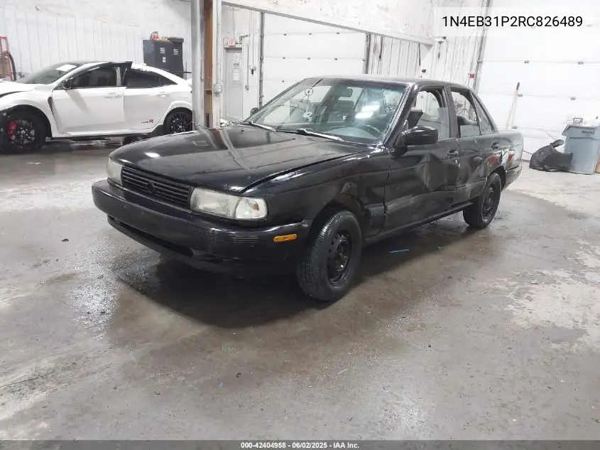 1994 Nissan Sentra E/Xe/Gxe/Le VIN: 1N4EB31P2RC826489 Lot: 42404958