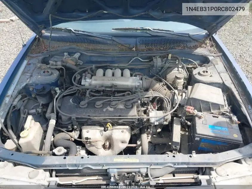 1994 Nissan Sentra E/Xe/Gxe/Le VIN: 1N4EB31P0RC802479 Lot: 42568842