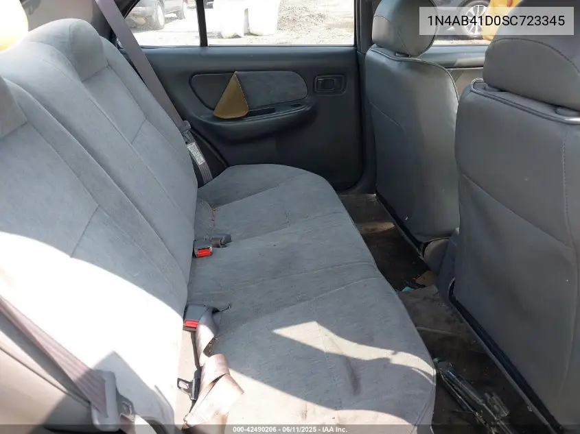 1995 Nissan Sentra Xe/Gxe/Gle VIN: 1N4AB41D0SC723345 Lot: 42490206