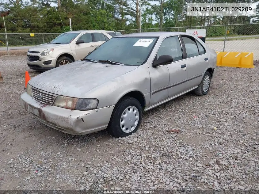 1996 Nissan Sentra Xe/Gxe VIN: 3N1AB41D2TL029209 Lot: 42106025