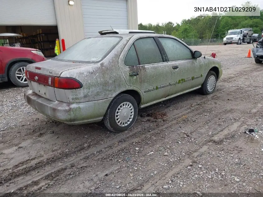 1996 Nissan Sentra Xe/Gxe VIN: 3N1AB41D2TL029209 Lot: 42106025