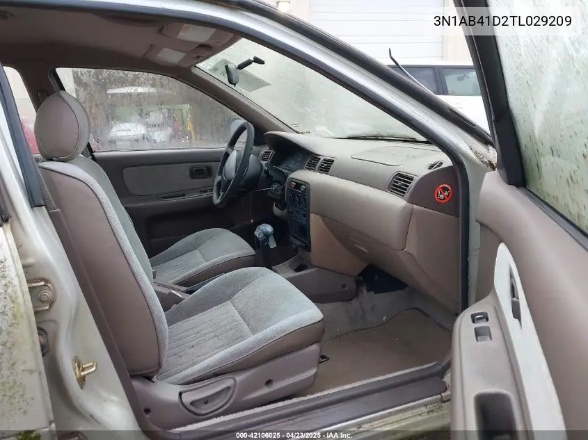 1996 Nissan Sentra Xe/Gxe VIN: 3N1AB41D2TL029209 Lot: 42106025