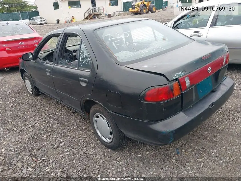 1996 Nissan Sentra E/Xe/Gxe/Gle VIN: 1N4AB41D9TC769130 Lot: 42366318