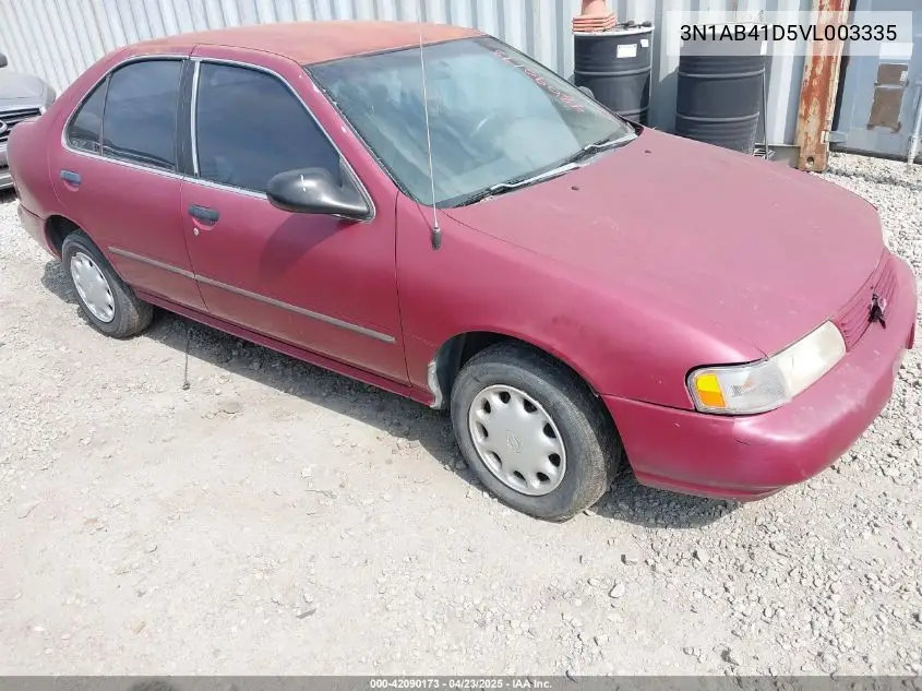 1997 Nissan Sentra Gle/Gxe/Xe VIN: 3N1AB41D5VL003335 Lot: 42090173
