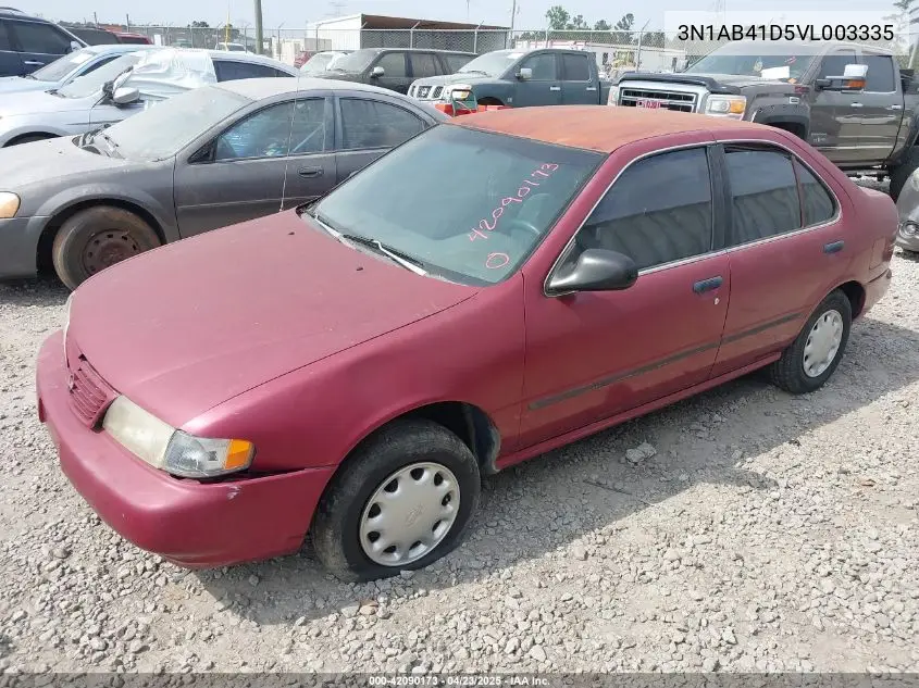 1997 Nissan Sentra Gle/Gxe/Xe VIN: 3N1AB41D5VL003335 Lot: 42090173
