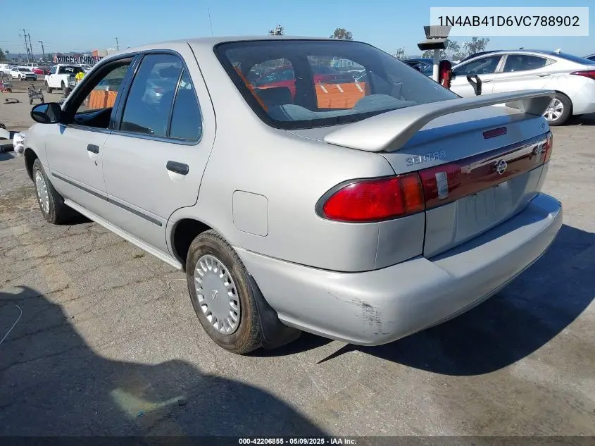 1997 Nissan Sentra Gle/Gxe/Xe VIN: 1N4AB41D6VC788902 Lot: 42206855