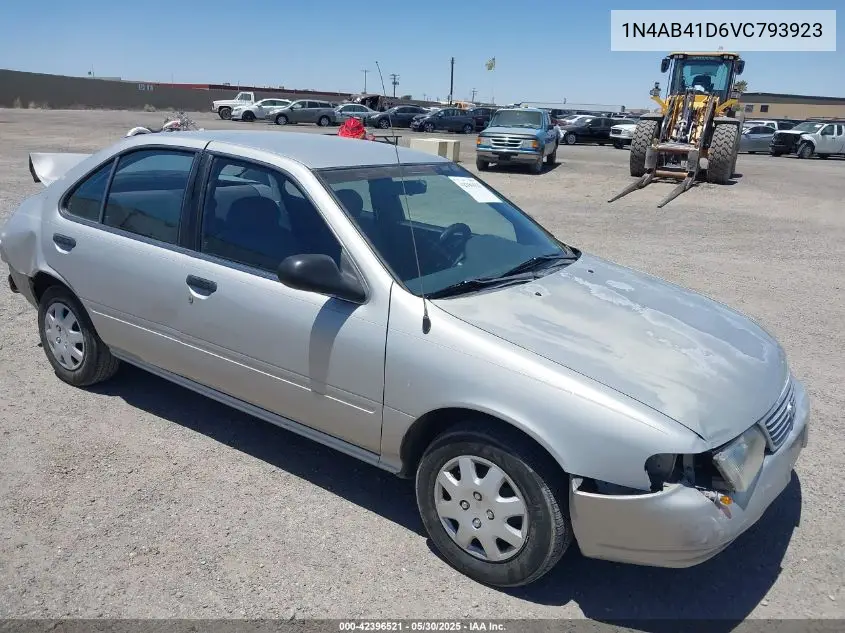 1997 Nissan Sentra Gle/Gxe/Xe VIN: 1N4AB41D6VC793923 Lot: 42396521