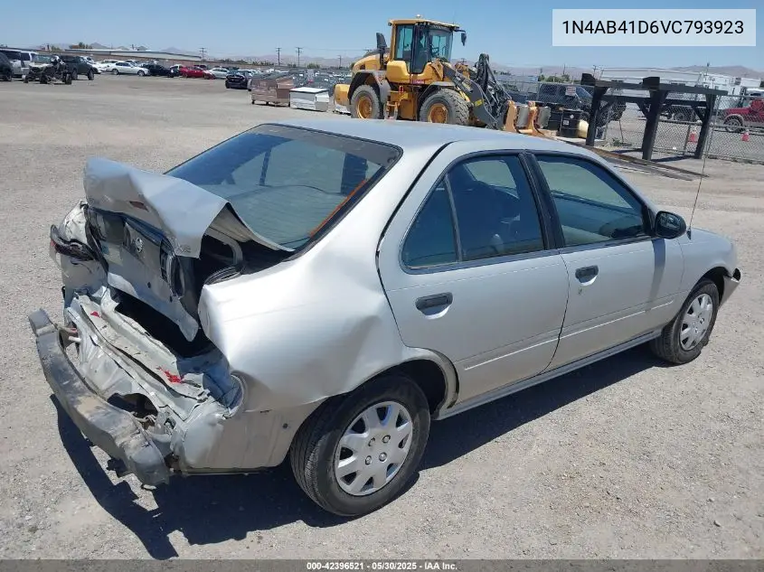 1997 Nissan Sentra Gle/Gxe/Xe VIN: 1N4AB41D6VC793923 Lot: 42396521