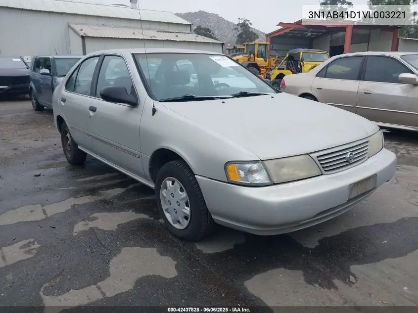 1997 Nissan Sentra Gle/Gxe/Xe VIN: 3N1AB41D1VL003221 Lot: 42437828