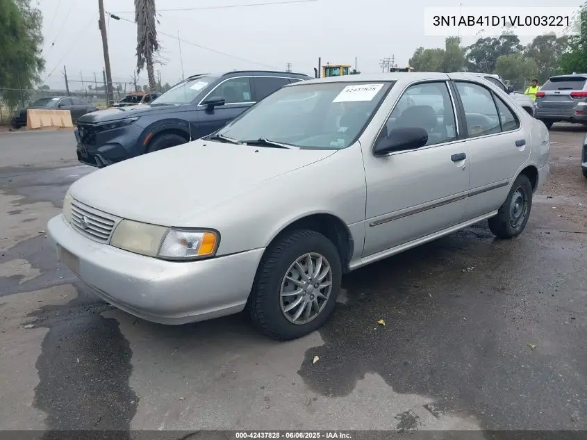 1997 Nissan Sentra Gle/Gxe/Xe VIN: 3N1AB41D1VL003221 Lot: 42437828