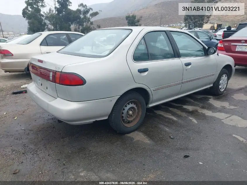 1997 Nissan Sentra Gle/Gxe/Xe VIN: 3N1AB41D1VL003221 Lot: 42437828