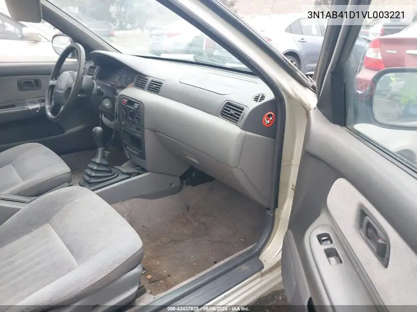 1997 Nissan Sentra Gle/Gxe/Xe VIN: 3N1AB41D1VL003221 Lot: 42437828