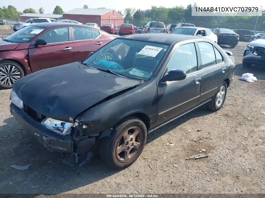 1997 Nissan Sentra Gle/Gxe/Xe VIN: 1N4AB41DXVC707979 Lot: 42493334