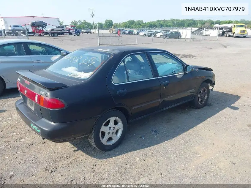 1997 Nissan Sentra Gle/Gxe/Xe VIN: 1N4AB41DXVC707979 Lot: 42493334