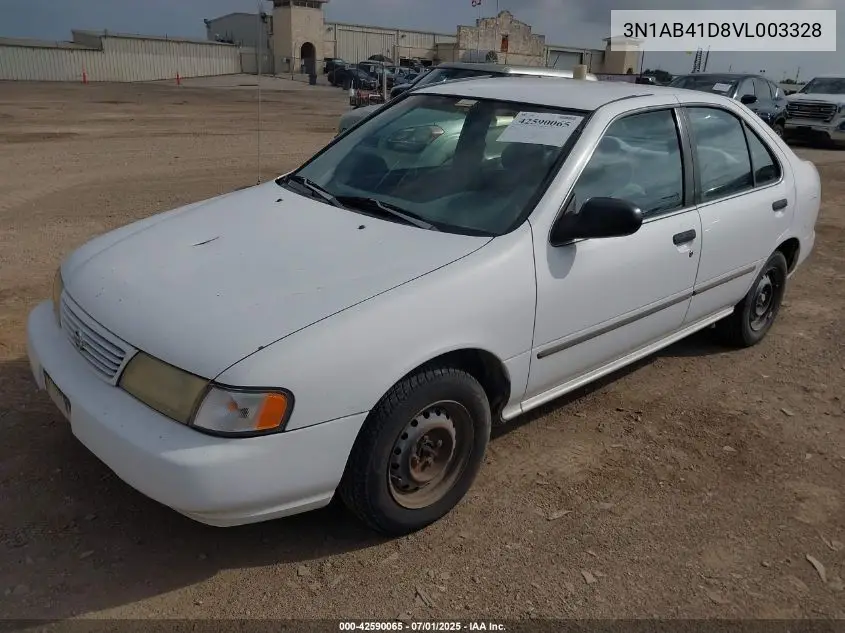 1997 Nissan Sentra Gle/Gxe/Xe VIN: 3N1AB41D8VL003328 Lot: 42590065