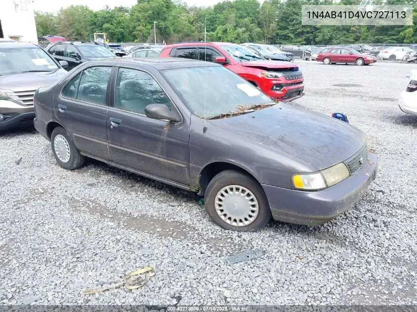 1997 Nissan Sentra Gle/Gxe/Xe VIN: 1N4AB41D4VC727113 Lot: 42713806