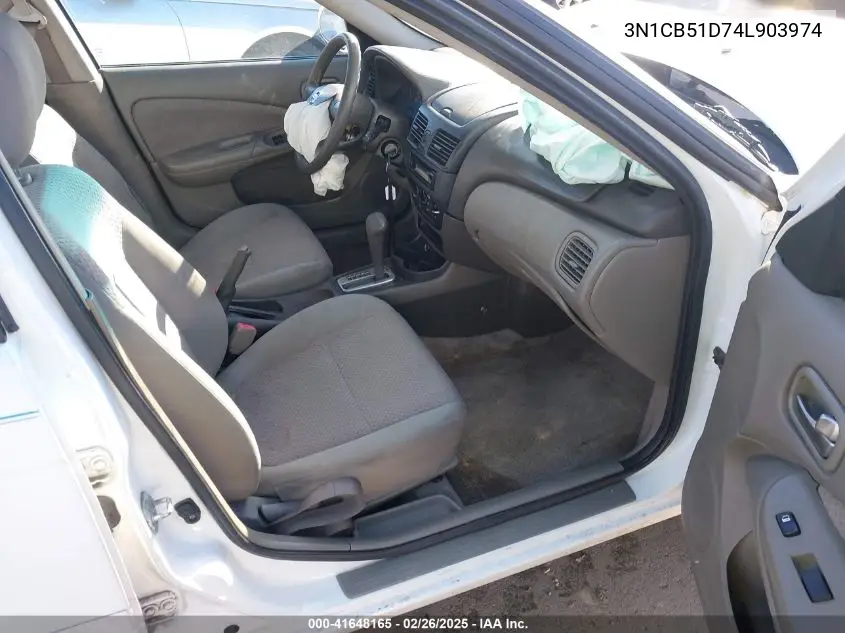 2004 Nissan Sentra 1.8S VIN: 3N1CB51D74L903974 Lot: 41648165