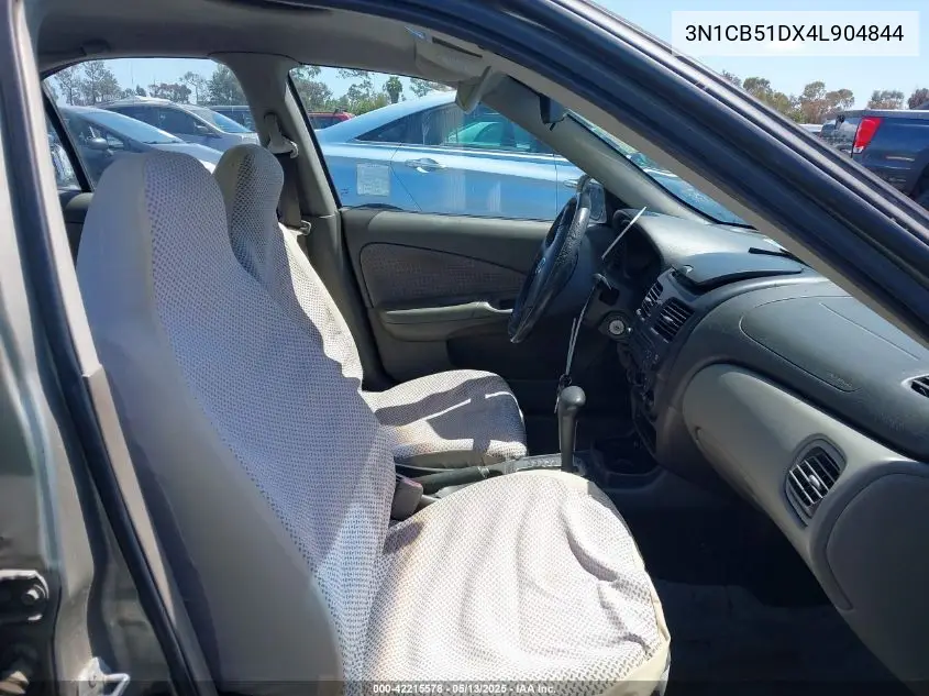 2004 Nissan Sentra 1.8S VIN: 3N1CB51DX4L904844 Lot: 42215578