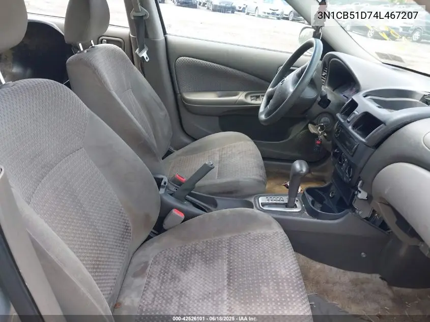 2004 Nissan Sentra 1.8S VIN: 3N1CB51D74L467207 Lot: 42526101
