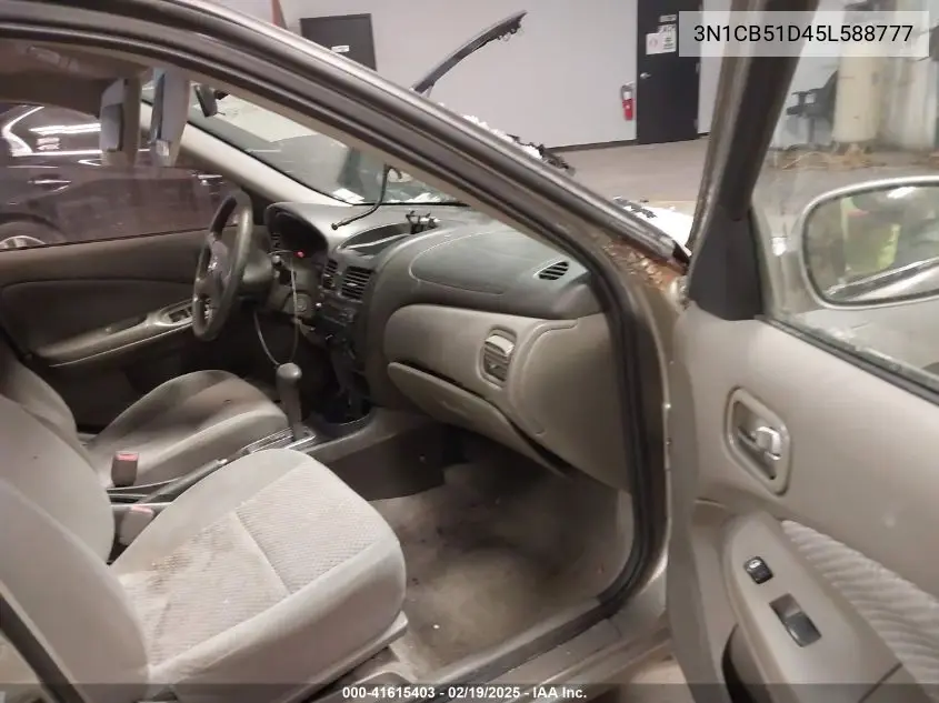 2005 Nissan Sentra 1.8S VIN: 3N1CB51D45L588777 Lot: 41615403