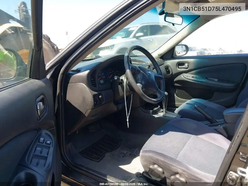 2005 Nissan Sentra 1.8S VIN: 3N1CB51D75L470495 Lot: 42194198