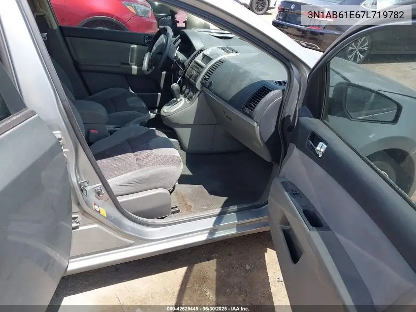 2007 Nissan Sentra 2.0S VIN: 3N1AB61E67L719782 Lot: 42625445