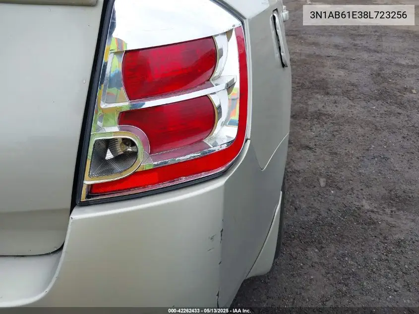 2008 Nissan Sentra 2.0S VIN: 3N1AB61E38L723256 Lot: 42262433