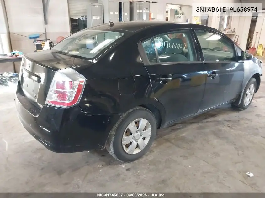 2009 Nissan Sentra 2.0 VIN: 3N1AB61E19L658974 Lot: 41745807