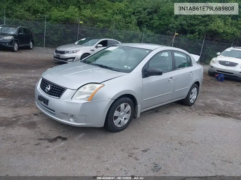 2009 Nissan Sentra 2.0 VIN: 3N1AB61E79L689808 Lot: 42246347