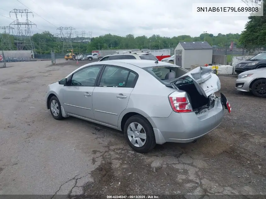 2009 Nissan Sentra 2.0 VIN: 3N1AB61E79L689808 Lot: 42246347
