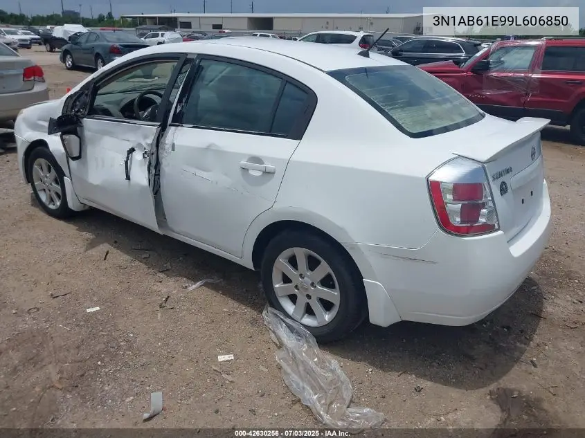 2009 Nissan Sentra 2.0S VIN: 3N1AB61E99L606850 Lot: 42630256
