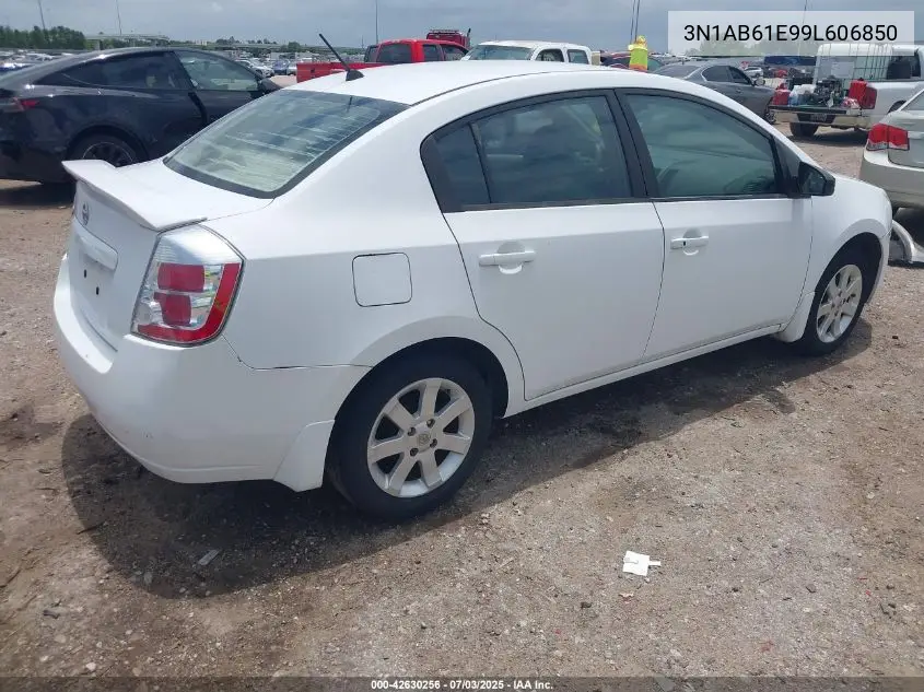 2009 Nissan Sentra 2.0S VIN: 3N1AB61E99L606850 Lot: 42630256
