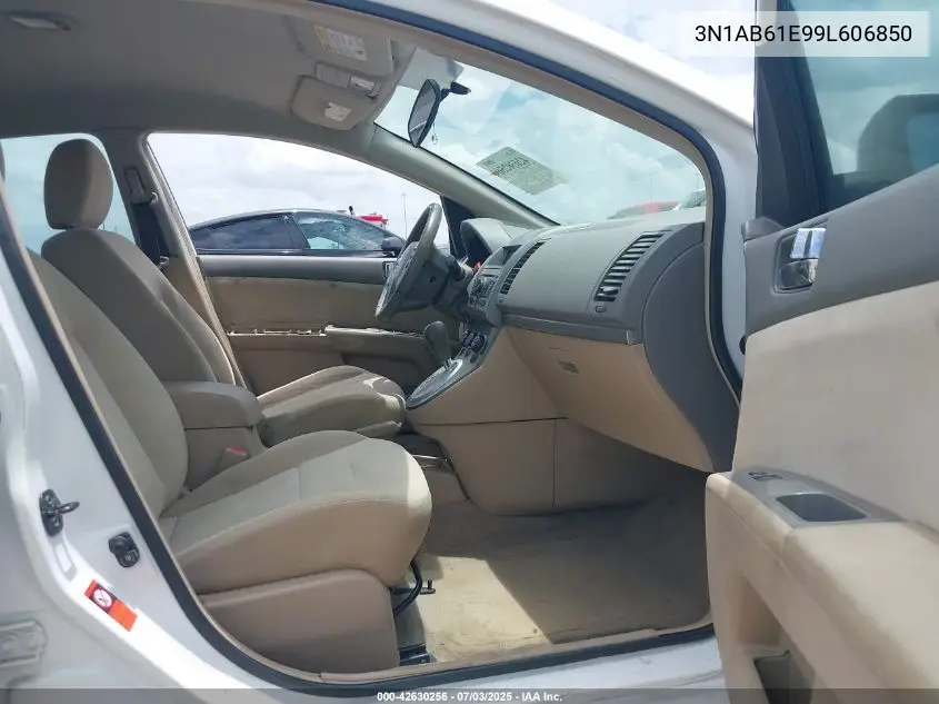 2009 Nissan Sentra 2.0S VIN: 3N1AB61E99L606850 Lot: 42630256