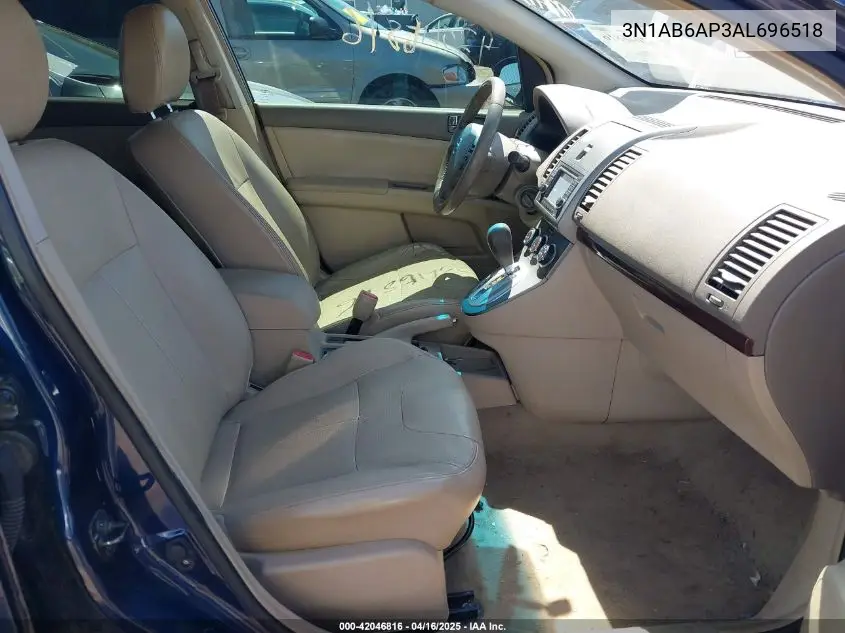 2010 Nissan Sentra 2.0Sl VIN: 3N1AB6AP3AL696518 Lot: 42046816