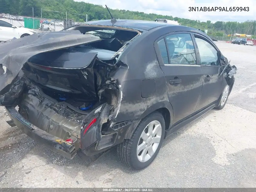 2010 Nissan Sentra 2.0/2.0S/Sr/2.0Sl VIN: 3N1AB6AP9AL659943 Lot: 42516847