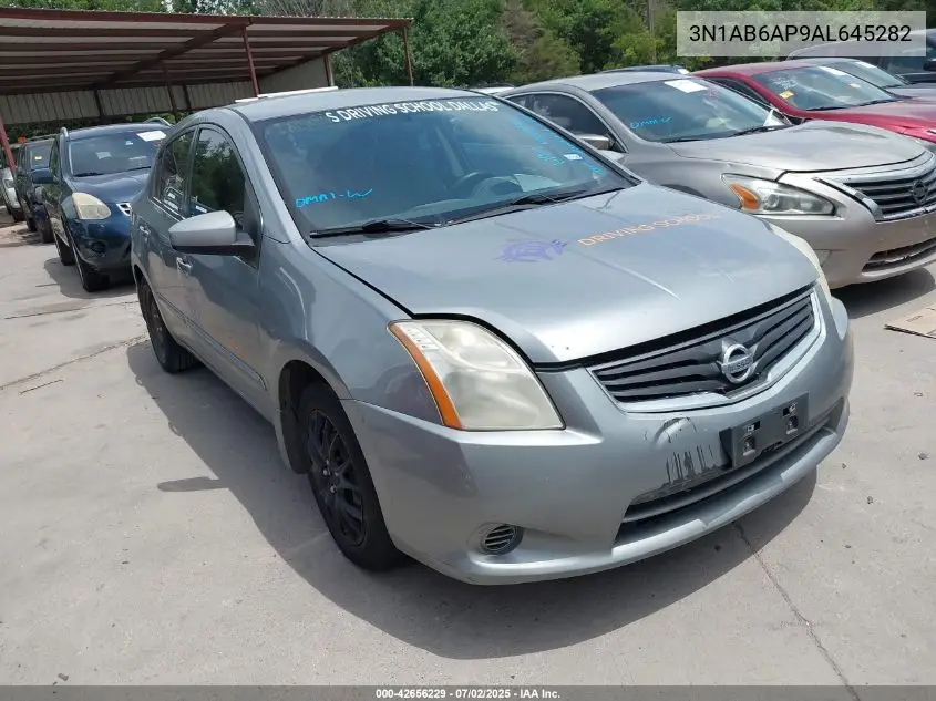 2010 Nissan Sentra 2.0S VIN: 3N1AB6AP9AL645282 Lot: 42656229