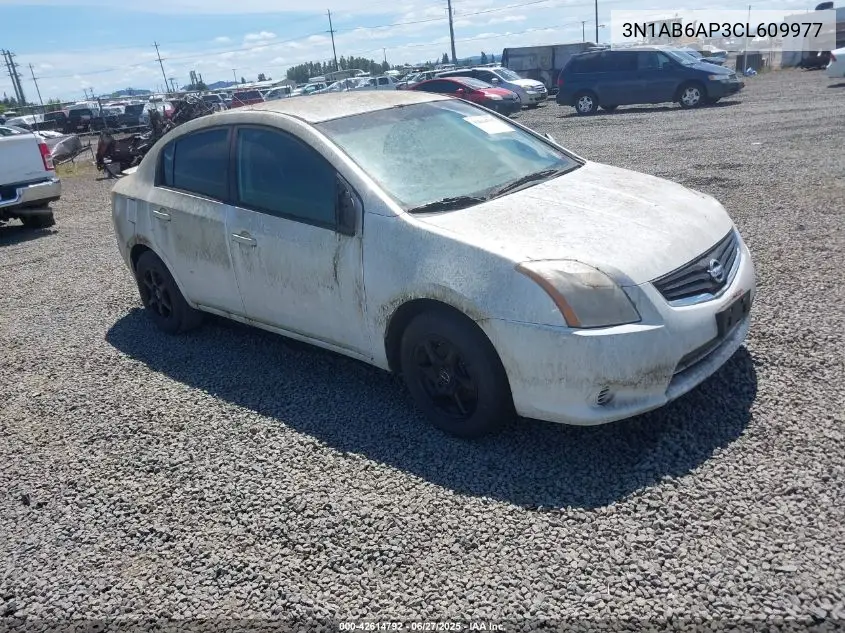 2012 Nissan Sentra 2.0 VIN: 3N1AB6AP3CL609977 Lot: 42614792