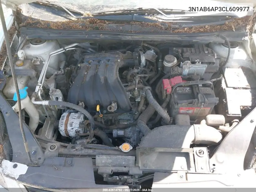 2012 Nissan Sentra 2.0 VIN: 3N1AB6AP3CL609977 Lot: 42614792