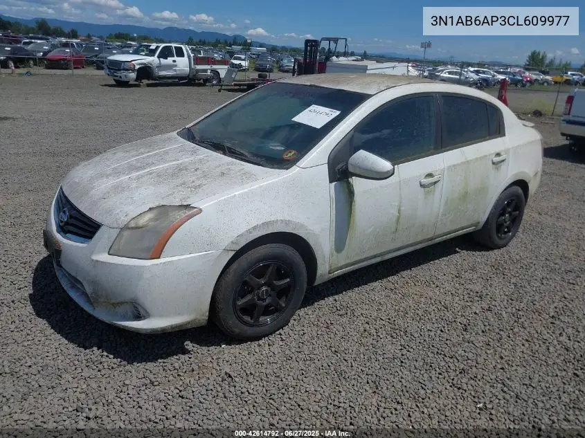 2012 Nissan Sentra 2.0 VIN: 3N1AB6AP3CL609977 Lot: 42614792