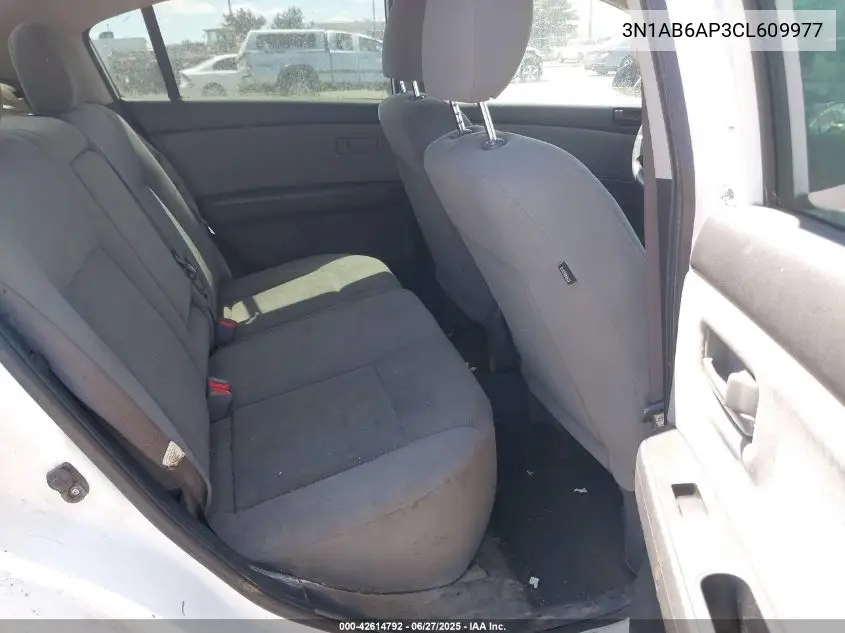 2012 Nissan Sentra 2.0 VIN: 3N1AB6AP3CL609977 Lot: 42614792