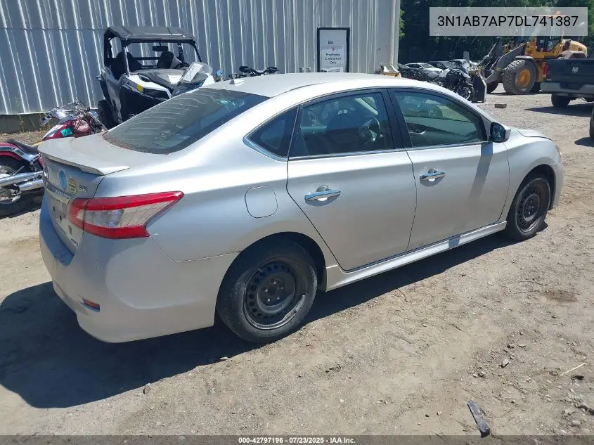 2013 Nissan Sentra Sr VIN: 3N1AB7AP7DL741387 Lot: 42797196