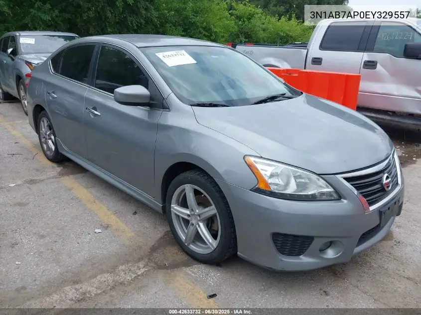 3N1AB7AP0EY329557 2014 Nissan Sentra Sr